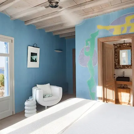 Excellent Mykonos Psarrou Delta 5 Bedrooms Stunning Sea Views فيلة *