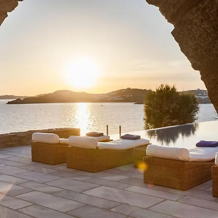 Excellent Mykonos Psarrou Delta 5 Bedrooms Stunning Sea Views Psarrou * Mykonos Town