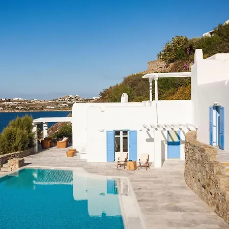 Excellent Mykonos Psarrou Delta 5 Bedrooms Stunning Sea Views Mykonos Town