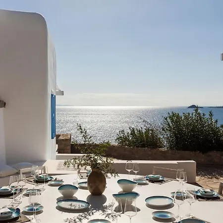 ヴィラ Excellent Mykonos Psarrou Delta 5 Bedrooms Stunning Sea Views