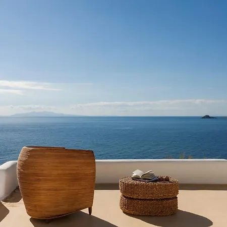 ヴィラ Excellent Mykonos Psarrou Delta 5 Bedrooms Stunning Sea Views Mykonos Town