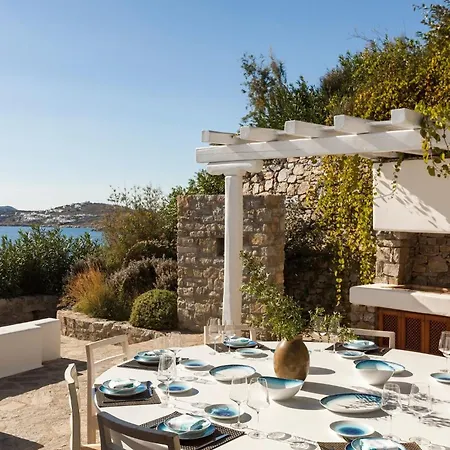 Excellent Mykonos Psarrou Delta 5 Bedrooms Stunning Sea Views Mykonos Town
