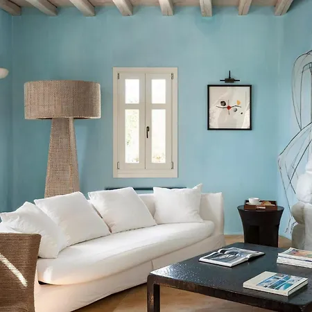 ヴィラ Excellent Mykonos Psarrou Delta 5 Bedrooms Stunning Sea Views