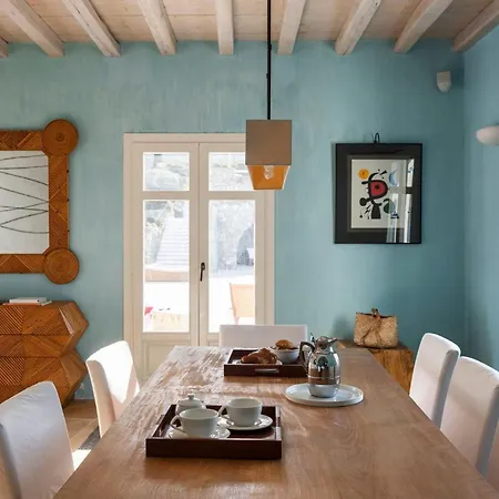 Excellent Mykonos Psarrou Delta 5 Bedrooms Stunning Sea Views וילה *