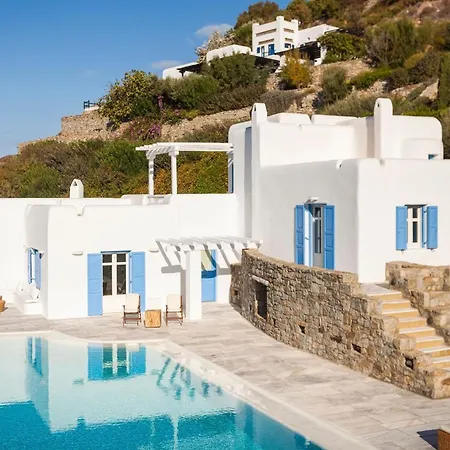 Excellent Mykonos Psarrou Delta 5 Bedrooms Stunning Sea Views Psarrou Mykonos Town